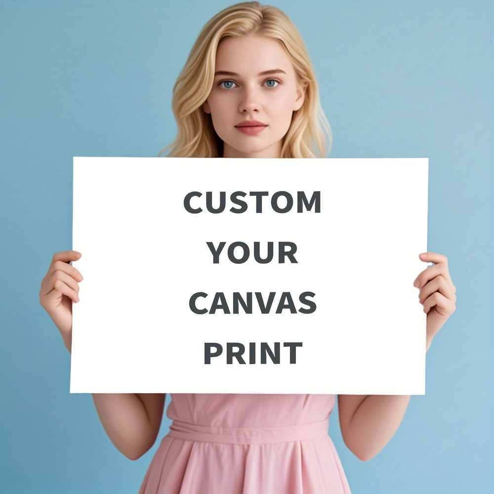 Home Textiles & Decorations - Aangepaste canvasafdruk met uw foto -