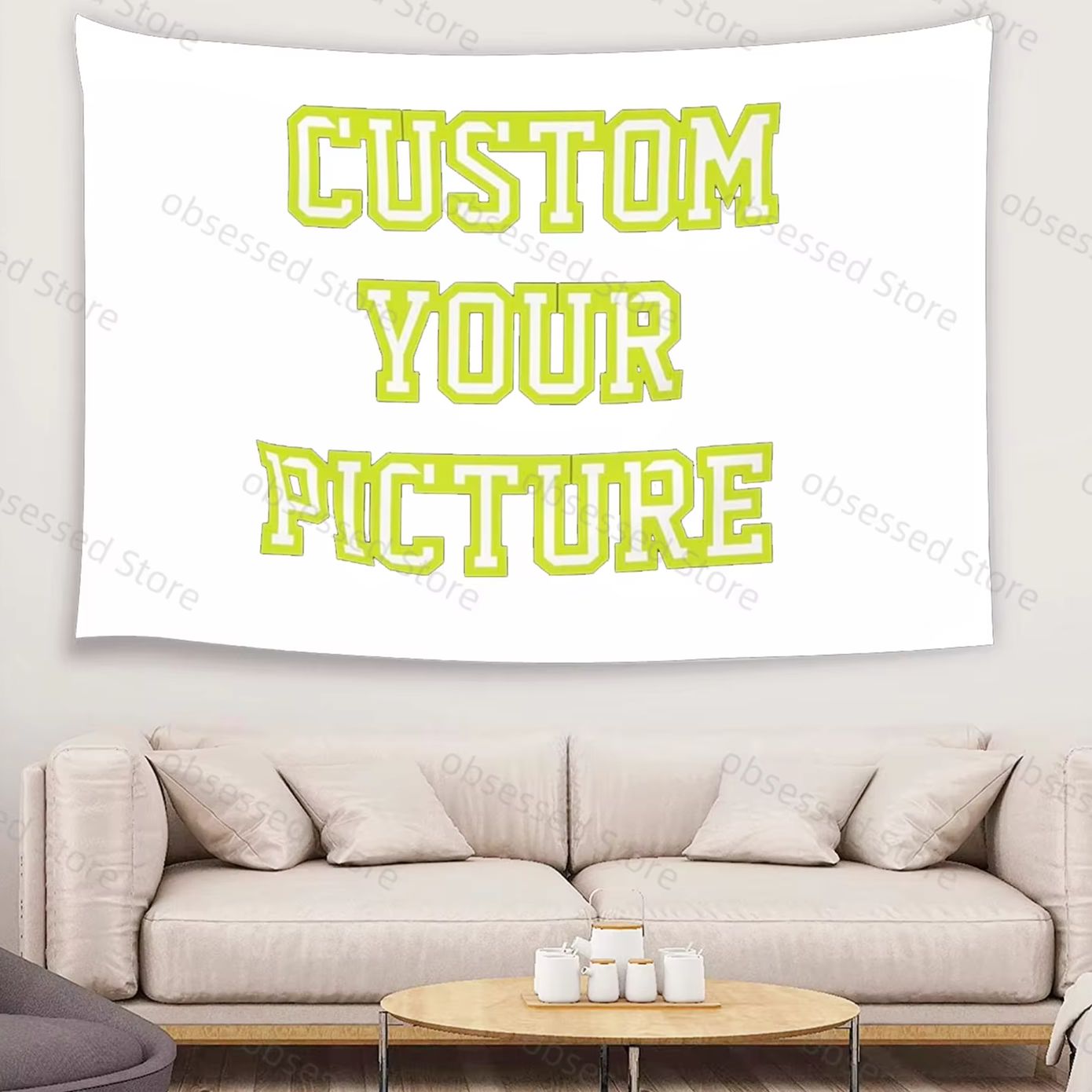 Gepersonaliseerde wandtapijten - Home Textiles & Decorations recensie en prijs