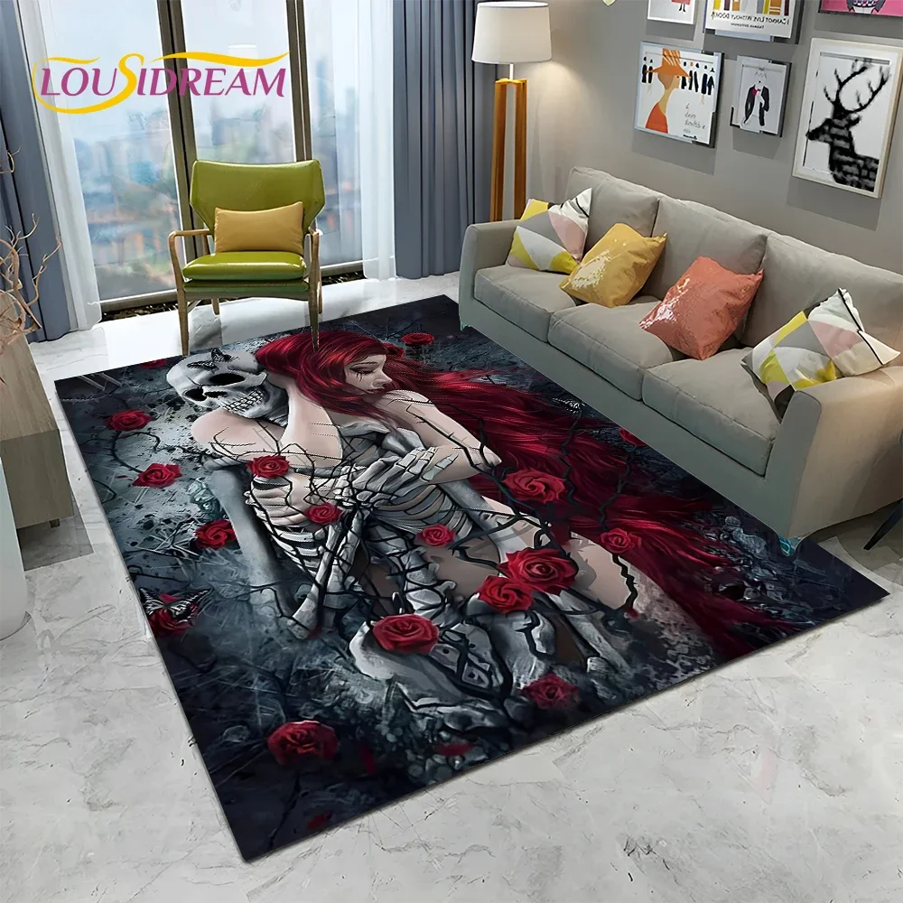 Horror Gothic Vrouwelijke Sche - Home Textiles Sale recensie en prijs